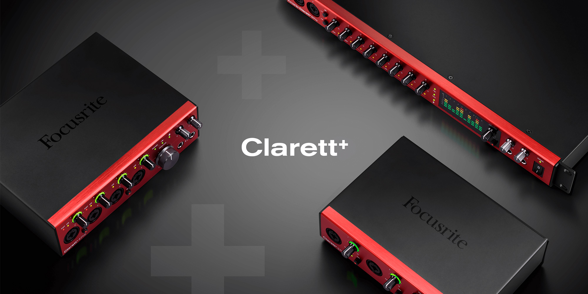 Focusrite Clarett+シリーズを発表！