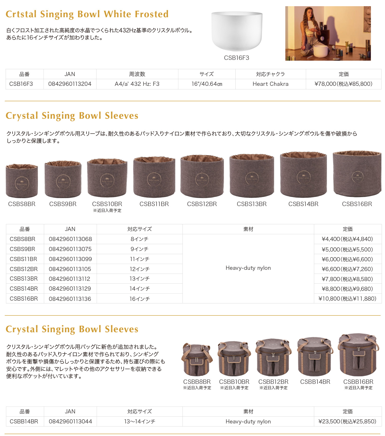 ソニックエナジー新製品